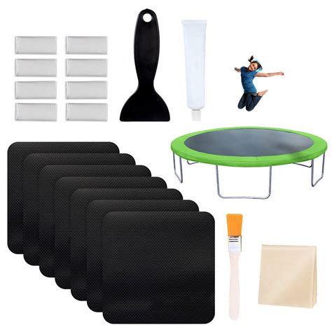 how to patch a trampoline|trampoline patch kit walmart.